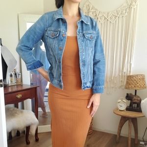 Made well denim jacket in pinter wash